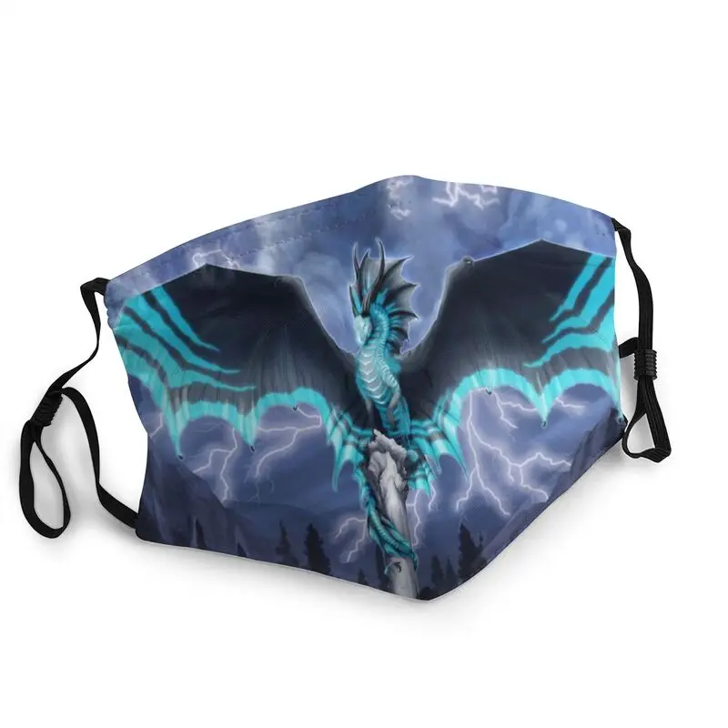 Lightning Dragon Reusable Face Mask Mythology Legendary Creature Dustproof Protection Cover Respirator Mouth-Muffle
Lightning Dragon Reusable Face Mask Mythology Legendary Creature Dustproof Protection Cover Respirator Mouth-Muffle