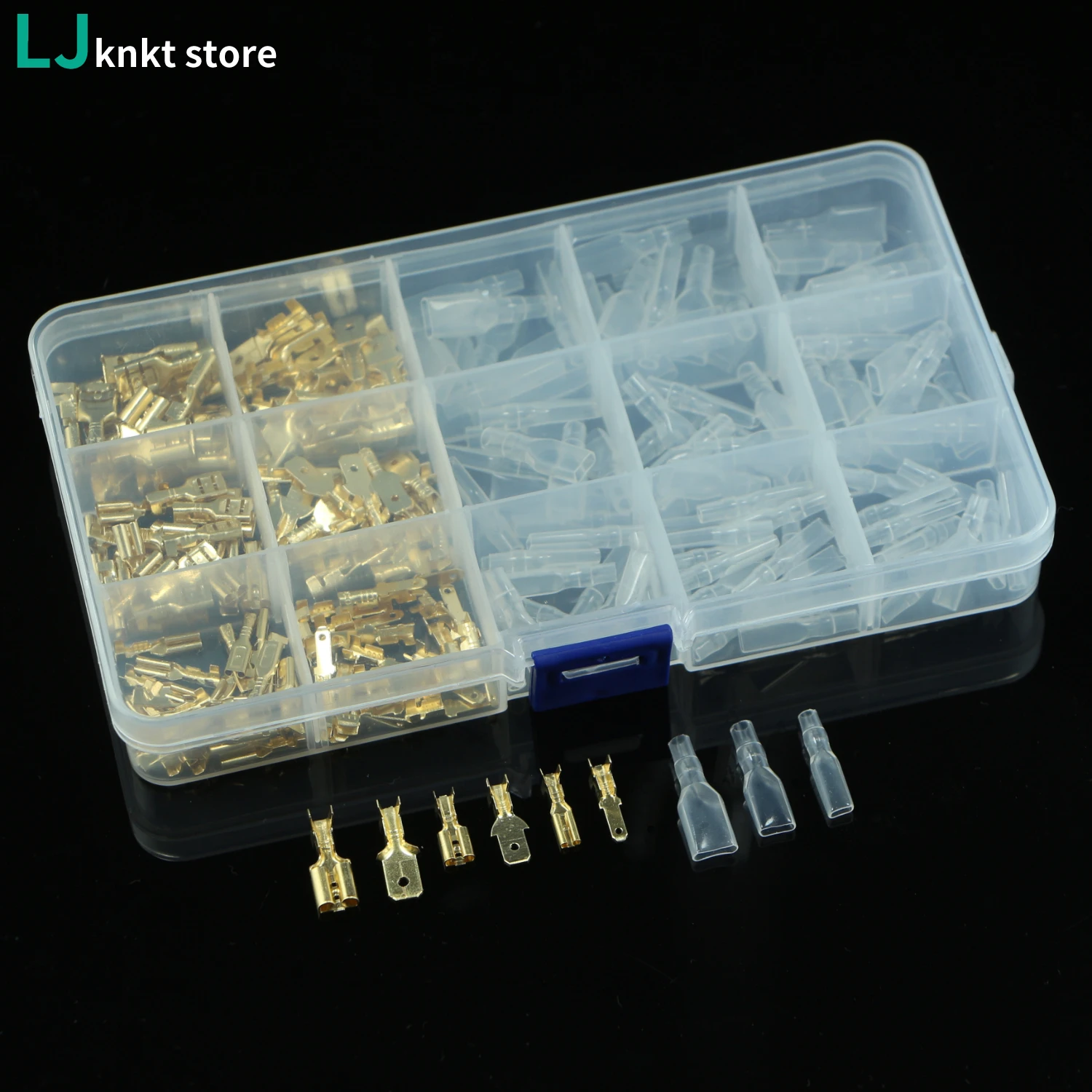 120/180/200/320 шт./компл. изолированный проводной разъем электрические обжимные клеммы