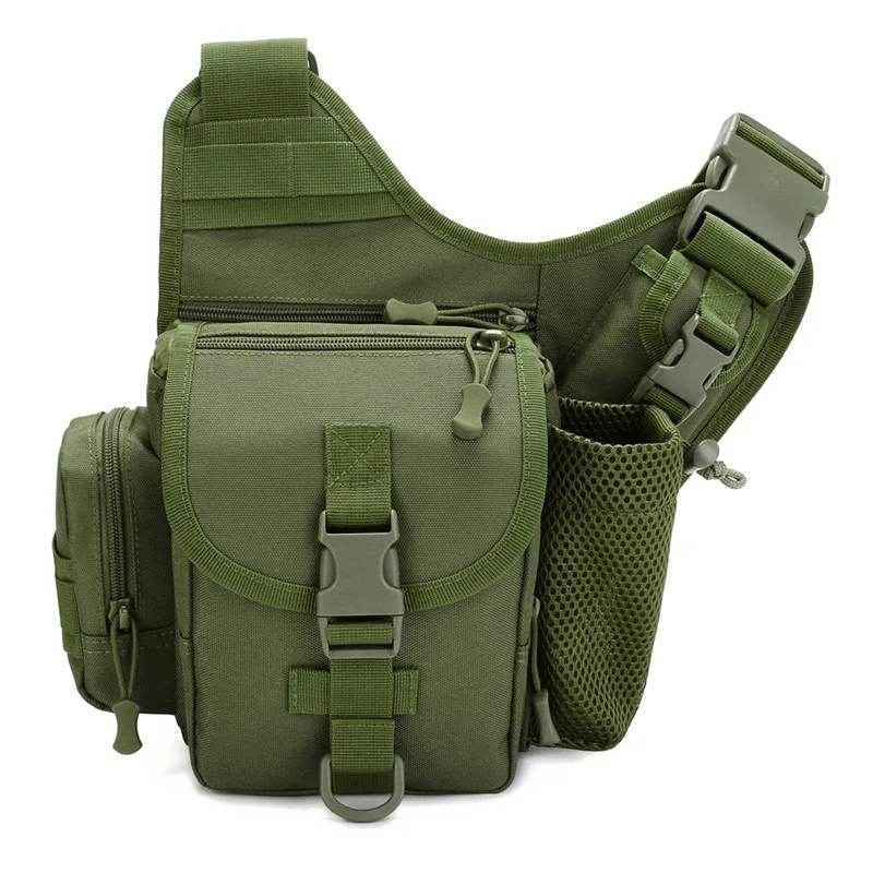 Outdoor Tactical Military Messenger Crossbody Bag with Water Bottle Pouch Portable Adjustable Strap Camping Hiking Molle Bumbag
Outdoor Tactical Military Messenger Crossbody Bag with Water Bottle Pouch Portable Adjustable Strap Camping Hiking Molle Bumbag