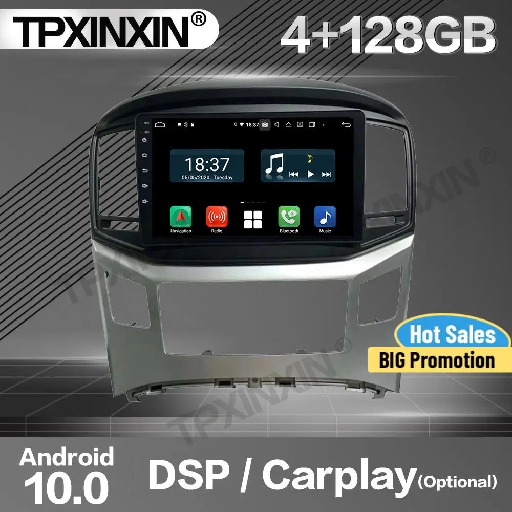 Автомобильный радиоприемник 4 + 128G Carplay, 2 Din, стереоприемник Android 10 для Hyundai H1 2016 2017 2018, GPS-навигатор, аудиомагнитофон, головное устройство
Автомобильный радиоприемник 4 + 128G Carplay, 2 Din, стереоприемник Android 10 для Hyundai H1 2016 2017 2018, GPS-навигатор, аудиомагнитофон, головное устройство