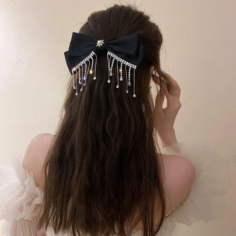 Vintage Big Large Velvet Bow Hair Clip For Women Girls Wedding Long tassel Korean Hairpins Barrette Hair Accessories
Vintage Big Large Velvet Bow Hair Clip For Women Girls Wedding Long tassel Korean Hairpins Barrette Hair Accessories