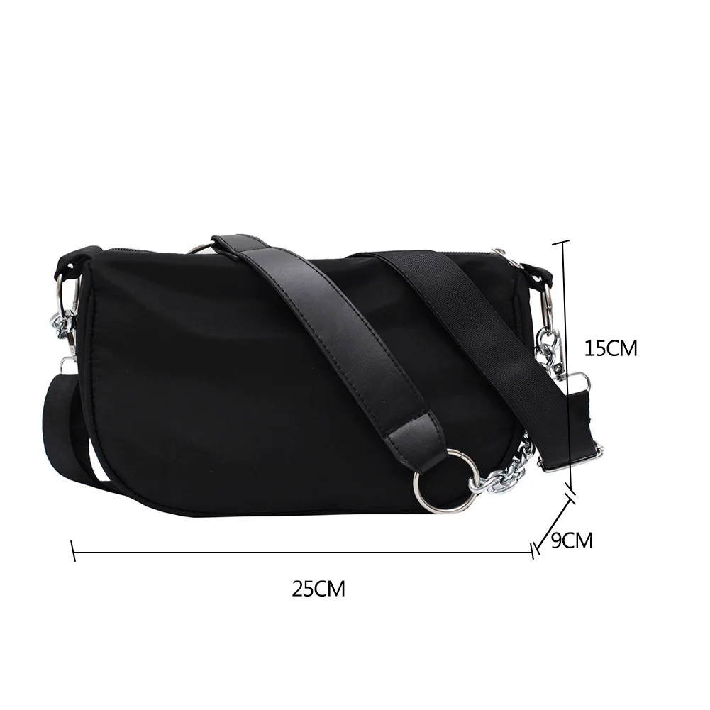 2020 Women Solid Color Messenger Handbag Ladies Shoulder Travel Nylon Crossbody Small Handbag Ladies Fashion Purse
2020 Women Solid Color Messenger Handbag Ladies Shoulder Travel Nylon Crossbody Small Handbag Ladies Fashion Purse