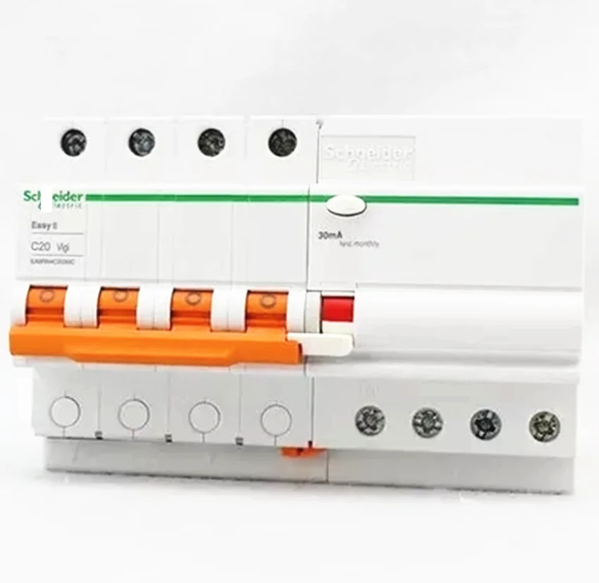 Circuit breaker Easy9 series air switch 4P32A with leakage protection 10A~4P40A~4P63A
Circuit breaker Easy9 series air switch 4P32A with leakage protection 10A~4P40A~4P63A