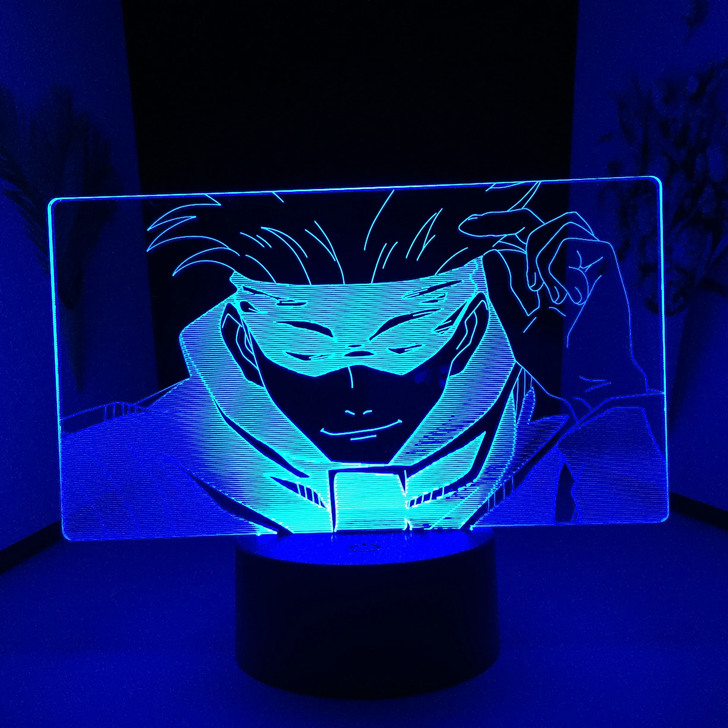 Новейшая 3D лампа Ainme juютсу Kaisen Gojo Satoru, фигурка, светодиодный ночник для спальни, украшение, подарок на день рождения, светильник льник
Новейшая 3D лампа Ainme juютсу Kaisen Gojo Satoru, фигурка, светодиодный ночник для спальни, украшение, подарок на день рождения, светильник льник