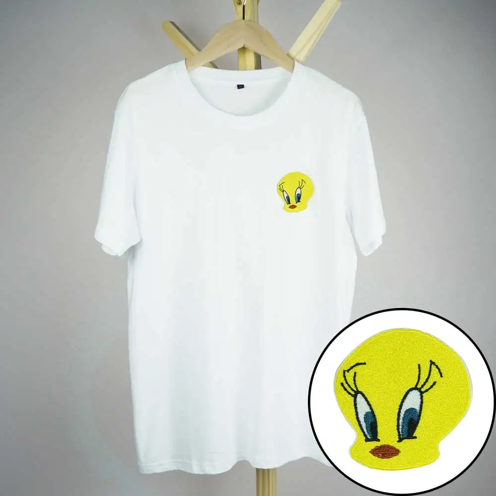 Cartoon Anime Magic Elves Embroidered College Wind Loose Cotton Summer Short Sleeve T-shirts
Cartoon Anime Magic Elves Embroidered College Wind Loose Cotton Summer Short Sleeve T-shirts