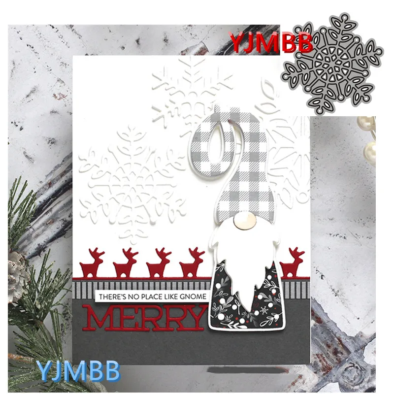 YJMBB New Beautiful Christmas Snowflake Metal Cutting Dies Scrapbook Album Paper DIY Card Craft Embossing Die Cutting
YJMBB New Beautiful Christmas Snowflake Metal Cutting Dies Scrapbook Album Paper DIY Card Craft Embossing Die Cutting