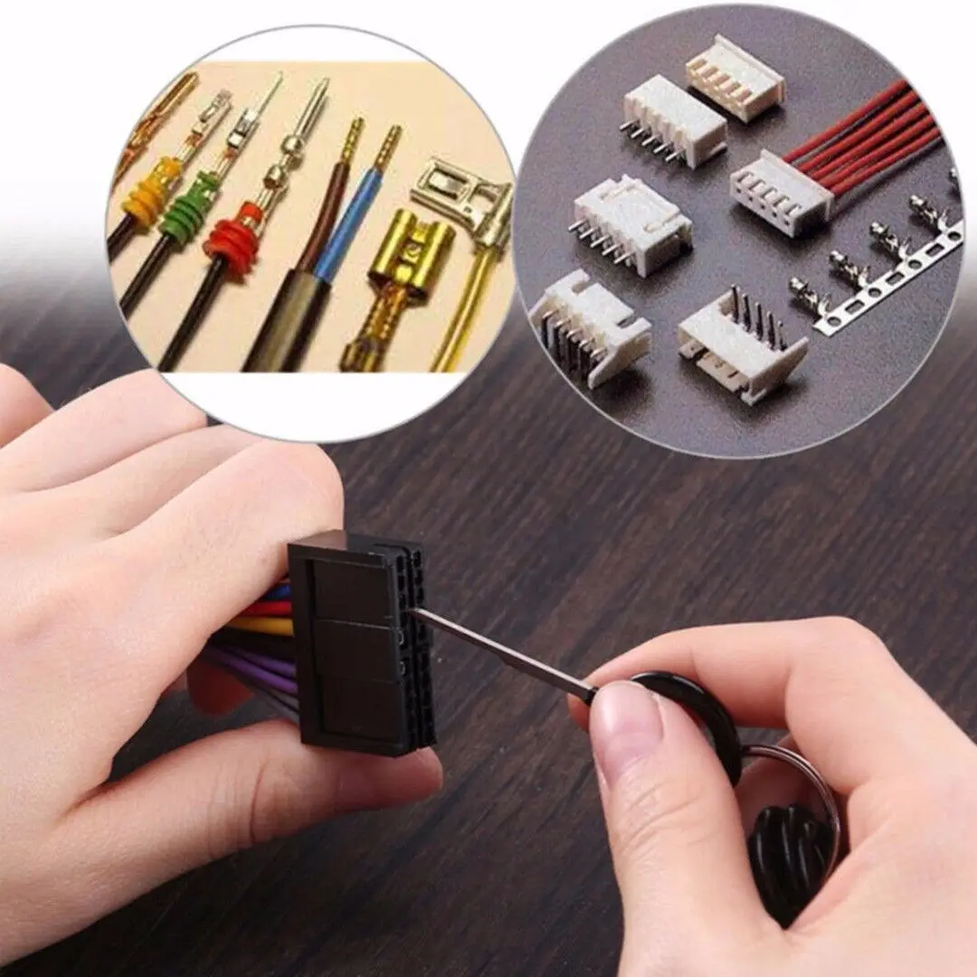Tool Wire Terminal Removal Pin Universal Accessory 26Pcs Wire Plugs Connector Extractor Puller Release
Tool Wire Terminal Removal Pin Universal Accessory 26Pcs Wire Plugs Connector Extractor Puller Release