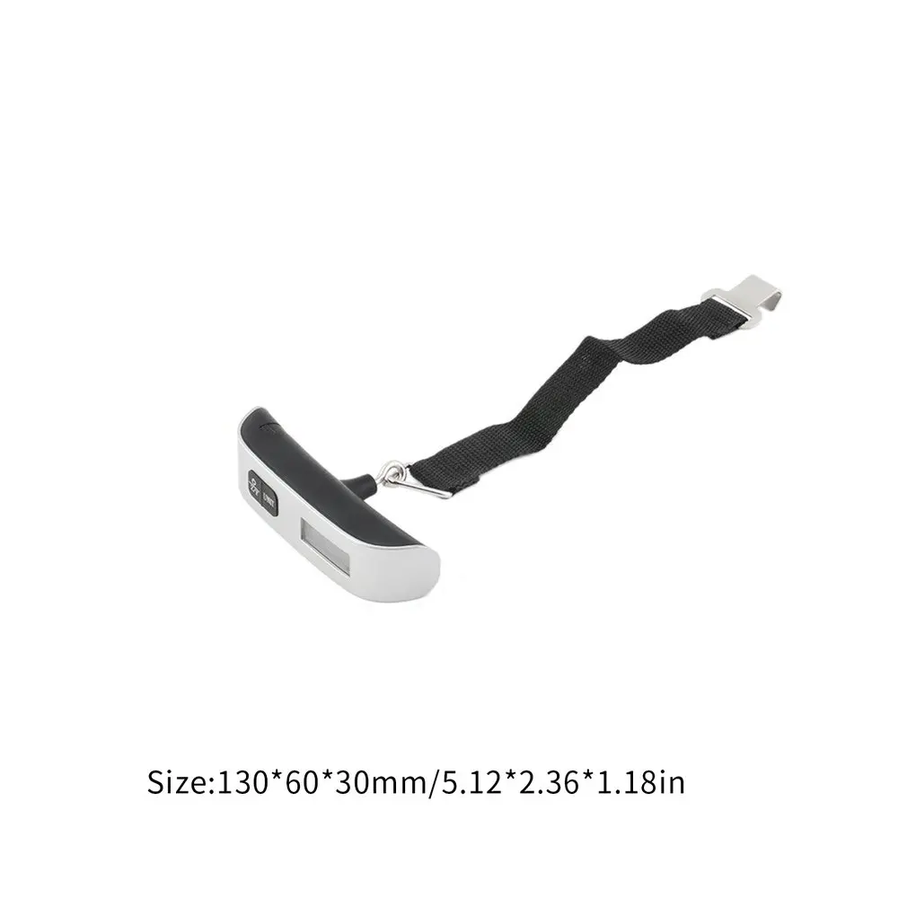 New Portable LCD Display Electronic Hanging Digital Luggage Weighting Scale 50 kg / 110 lb Weight Scales hot sale
New Portable LCD Display Electronic Hanging Digital Luggage Weighting Scale 50 kg / 110 lb Weight Scales hot sale