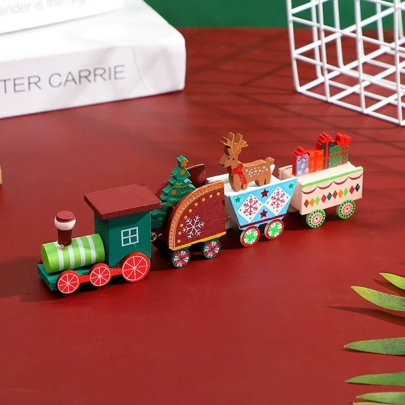 Christmas Creative Train Wooden Children Kindergarten Gift Toys Christmas Train Desktop Decoration Ornaments Christmas Gifts
Christmas Creative Train Wooden Children Kindergarten Gift Toys Christmas Train Desktop Decoration Ornaments Christmas Gifts