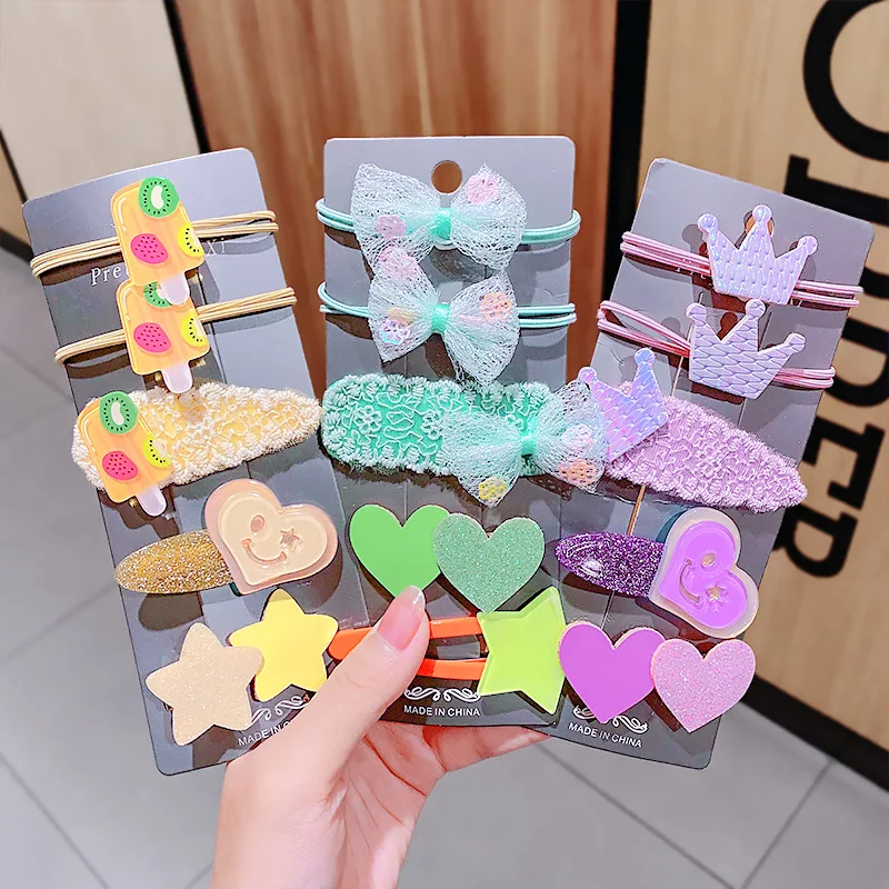 5Pcs Fluorescent Hair Accessories Cute Cartoon Glitter Heart Lace Bows Scrunchies Hair Clips Set For Baby Girls Hairgrip Pins
5Pcs Fluorescent Hair Accessories Cute Cartoon Glitter Heart Lace Bows Scrunchies Hair Clips Set For Baby Girls Hairgrip Pins