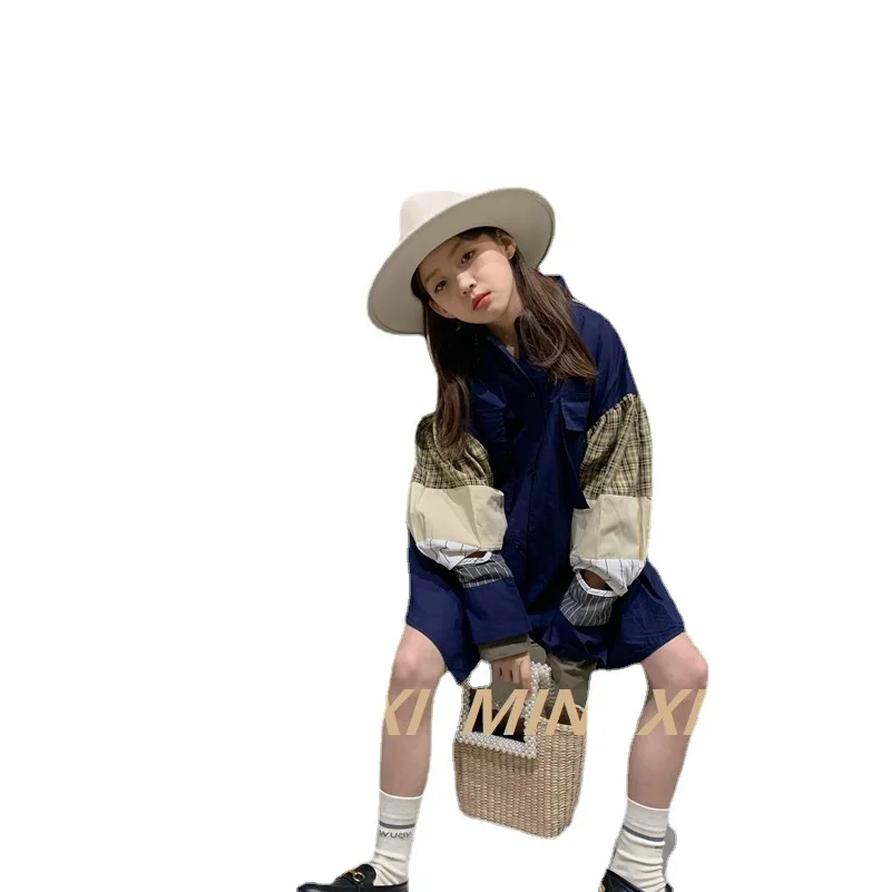 Children's clothing spring 2021 new children's shirts girls trendy shirts mid-length loose large version trendy
Children's clothing spring 2021 new children's shirts girls trendy shirts mid-length loose large version trendy