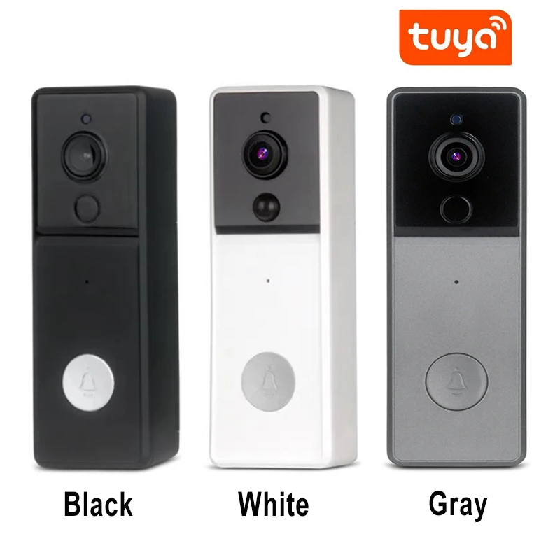Tuya Smart Home Outdoor Wireless Doorbell 1080P Wifi Video Intercom Doorbell Camera Video Call Security For Home Waterproof
Tuya Smart Home Outdoor Wireless Doorbell 1080P Wifi Video Intercom Doorbell Camera Video Call Security For Home Waterproof