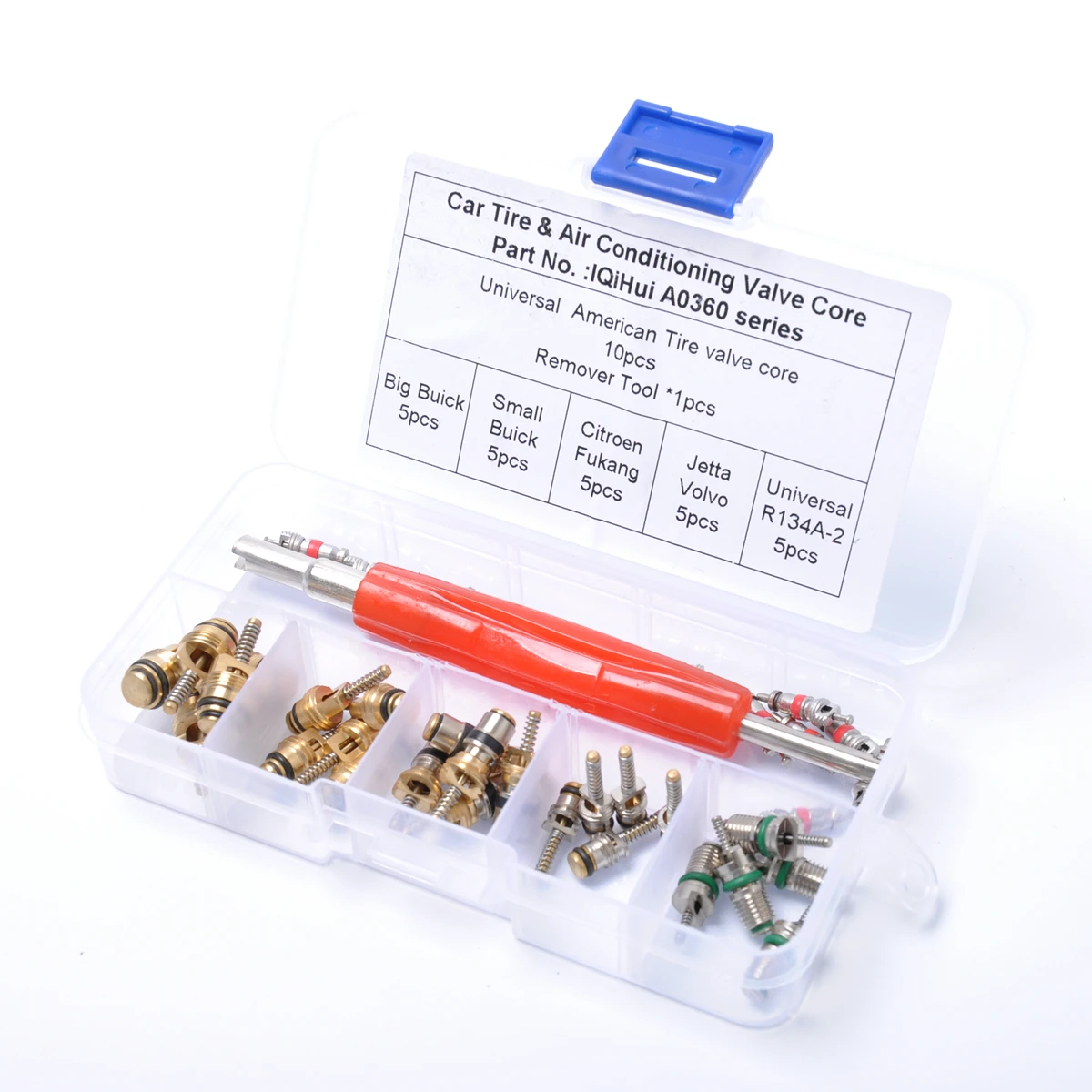 Car R134a Air Conditioning Valve Core 35 Pcs Assortment & Remover Tool Car Accessories
Car R134a Air Conditioning Valve Core 35 Pcs Assortment & Remover Tool Car Accessories