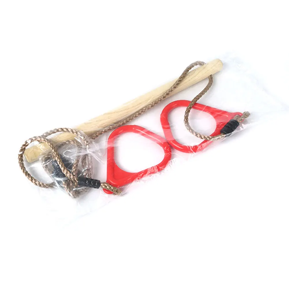 Children Wooden Trapeze With Plastic Multifunction Gymnastic For Outdoor Fitness Kids Kinds' Exercise Fitness Rings household
Children Wooden Trapeze With Plastic Multifunction Gymnastic For Outdoor Fitness Kids Kinds' Exercise Fitness Rings household