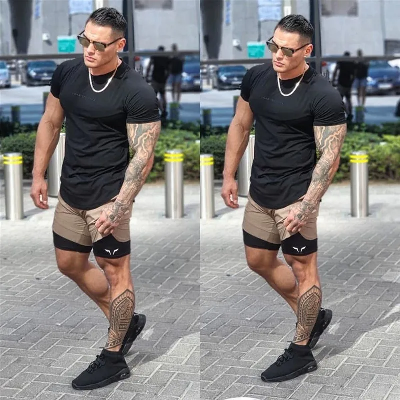 New men's fitness bodybuilding shorts men's summer fitness men's breathable net quick-drying sportswear jogging double shorts
New men's fitness bodybuilding shorts men's summer fitness men's breathable net quick-drying sportswear jogging double shorts