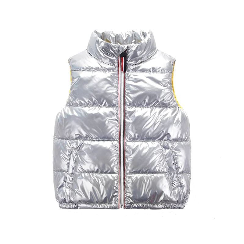 Boy's solid color padded vest stand collar 3-15 years old Fashionable versatile outdoor 2 colors available kids winter clothes
Boy's solid color padded vest stand collar 3-15 years old Fashionable versatile outdoor 2 colors available kids winter clothes