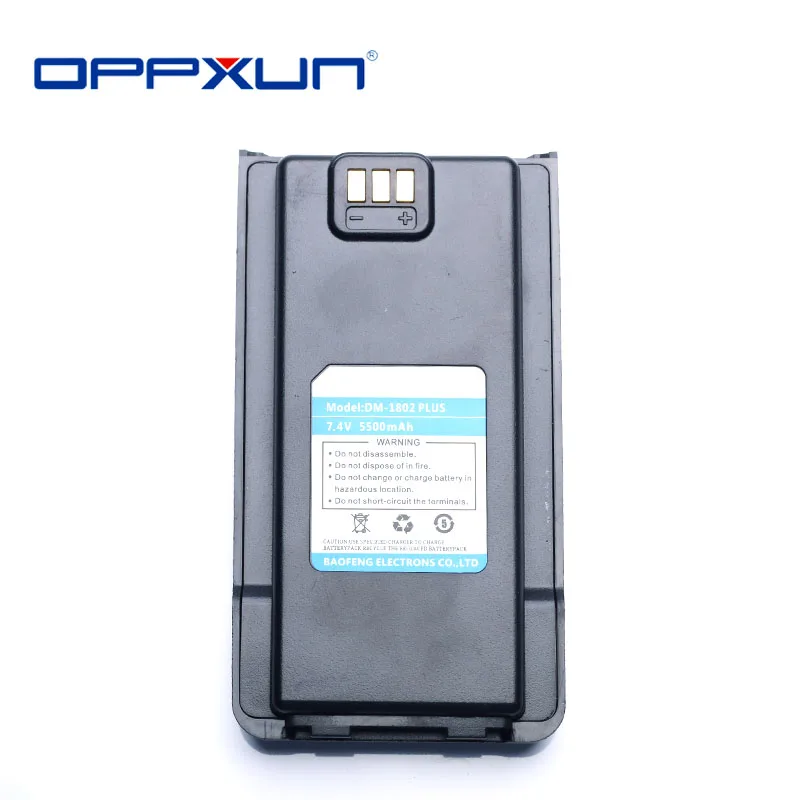 OPPXUN 100% Original BaoFeng DMR-1802Plus Battery Suitable for BaoFeng DMR-1802 Plus DC 7.4V Battery Accessories
OPPXUN 100% Original BaoFeng DMR-1802Plus Battery Suitable for BaoFeng DMR-1802 Plus DC 7.4V Battery Accessories
