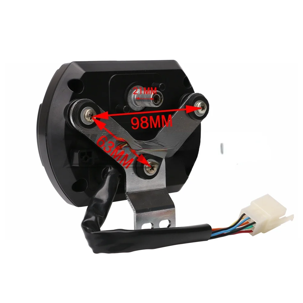 Тахометр мотоциклетный с ЖК-дисплеем, 12500 об/мин, 7 цветов
Тахометр мотоциклетный с ЖК-дисплеем, 12500 об/мин, 7 цветов