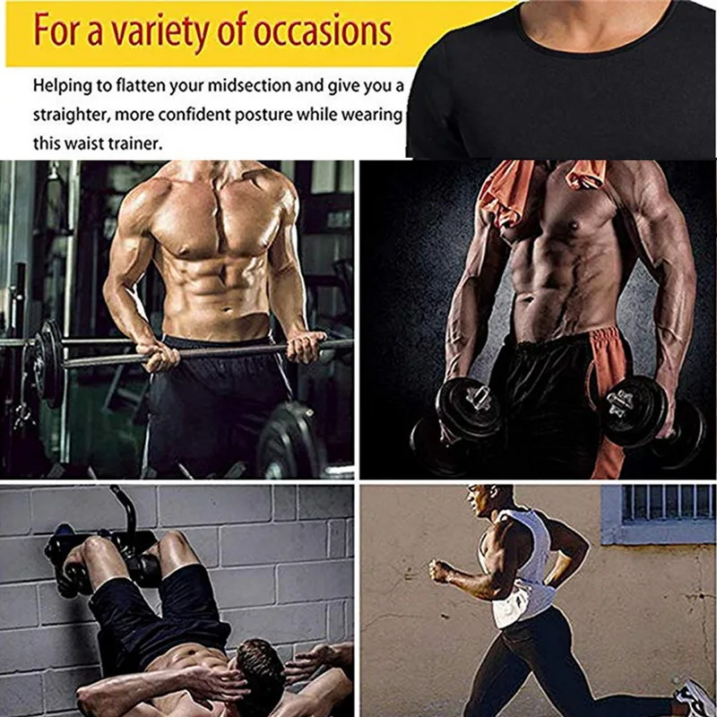 Men Slimming Shaper Trainer Tops 2020 Male Short Sleeve Bodybuilding Shaping Tee Shirt Central Losing Weight Tee Tops
Men Slimming Shaper Trainer Tops 2020 Male Short Sleeve Bodybuilding Shaping Tee Shirt Central Losing Weight Tee Tops