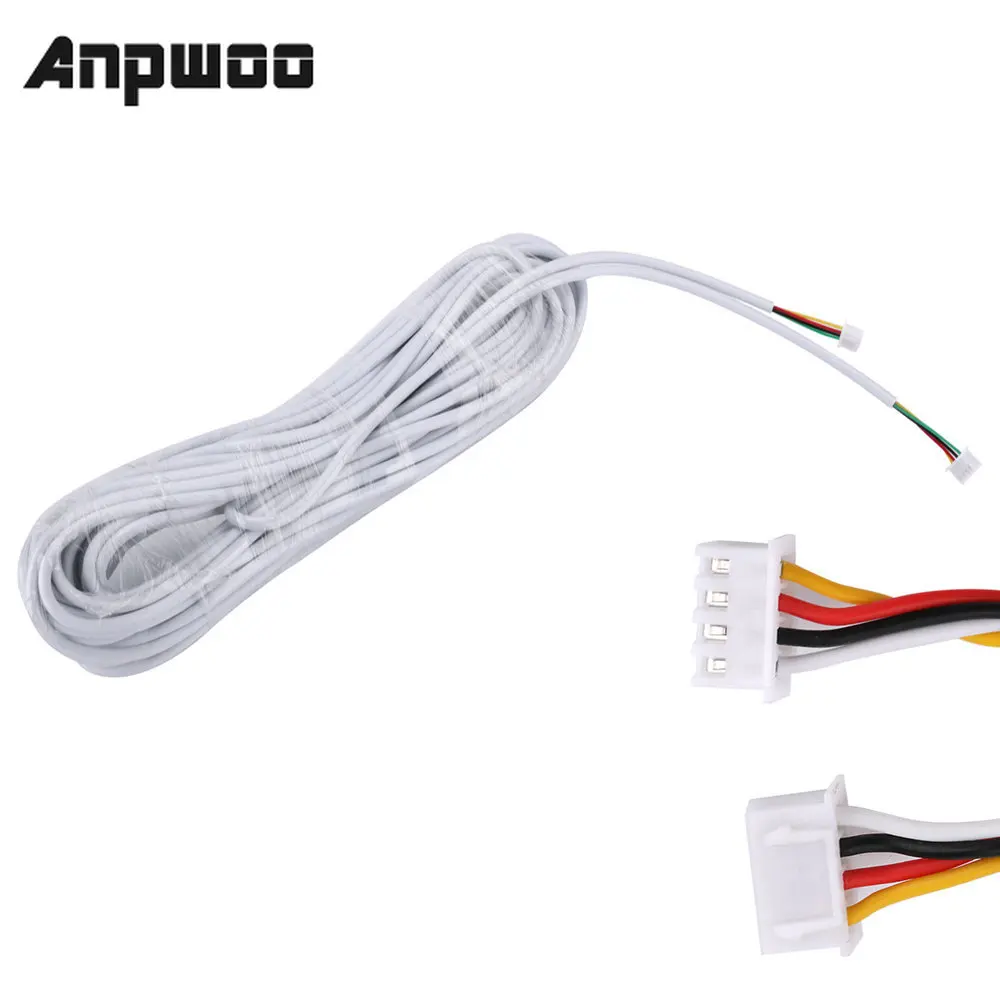 ANPWOO 15 м 20 м 30 м 50 м AVVR 4 ядра провода 4*0,12 медная линия для проводной видеодомофона видео домофон дверной звонок кабель для домофона
ANPWOO 15 м 20 м 30 м 50 м AVVR 4 ядра провода 4*0,12 медная линия для проводной видеодомофона видео домофон дверной звонок кабель для домофона