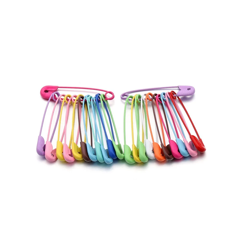 DIY brooch accessories small paper clip 3cm mixed color pin coat button pin simple pin jewelry material
DIY brooch accessories small paper clip 3cm mixed color pin coat button pin simple pin jewelry material