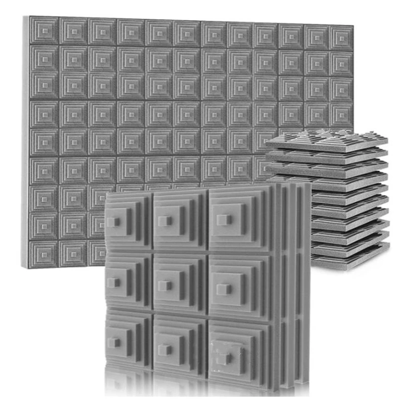 12 Pcs Acoustic Foam Panel,Sound Insulation Foam Panel,Sound Insulation,Noise Reduction Mat,for Music Studio Bedroom,Etc
12 Pcs Acoustic Foam Panel,Sound Insulation Foam Panel,Sound Insulation,Noise Reduction Mat,for Music Studio Bedroom,Etc