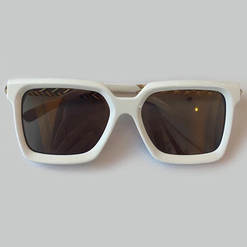 Квадратные Солнцезащитные очки большого размера женские солнцезащитные с