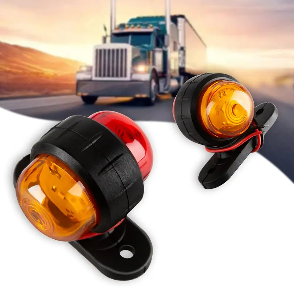 2PCS LED Truck Side Marker Light For Trucks Pickup Red Amber Trailer Light Traillighht Tail Warning Light Signal Light
2PCS LED Truck Side Marker Light For Trucks Pickup Red Amber Trailer Light Traillighht Tail Warning Light Signal Light