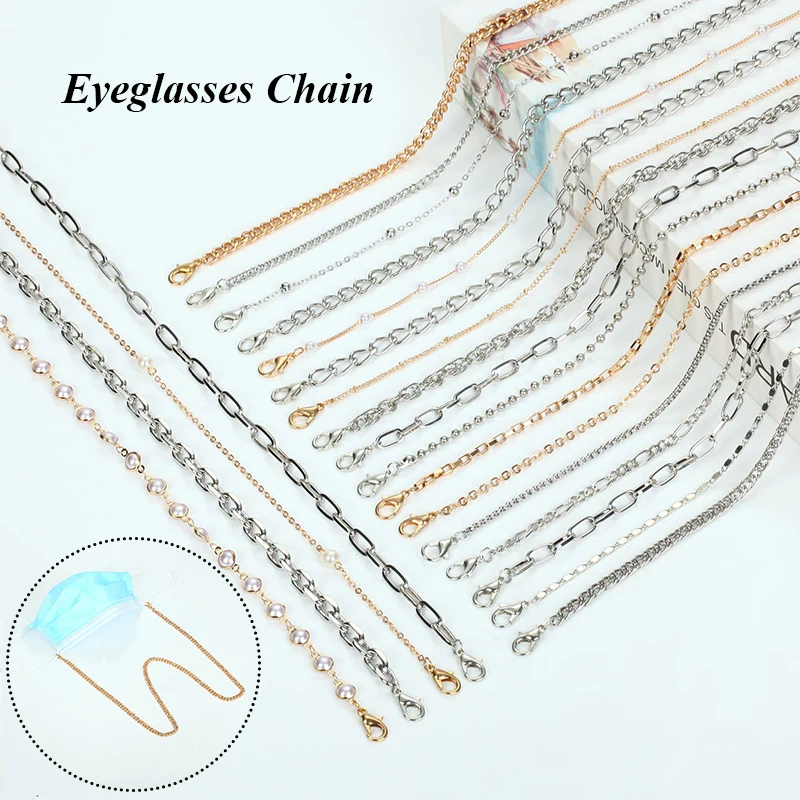 1pc Metal Glasses Chain Glasses Accessories Hanging Mask Chain Stylish Read Bead Glasses Chain Multifunctional Glasses Lanyard
1pc Metal Glasses Chain Glasses Accessories Hanging Mask Chain Stylish Read Bead Glasses Chain Multifunctional Glasses Lanyard