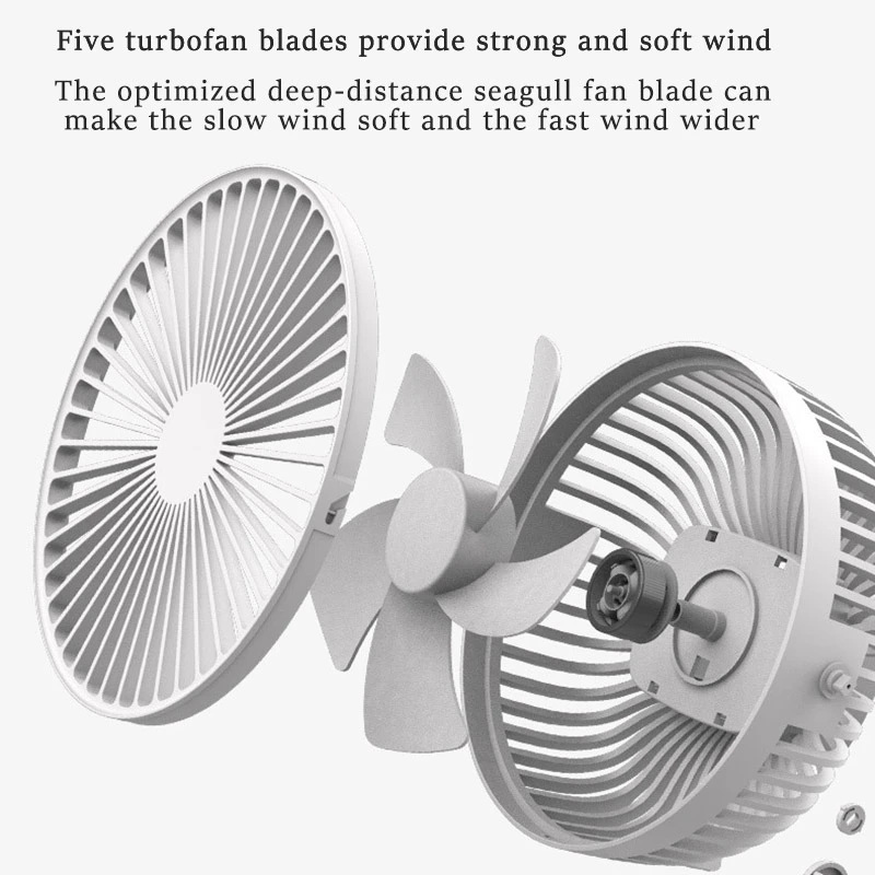 F35 Mini Ceiling Fan, 360 Air Supply, Low Noise, Dual-Purpose Four-Speed Wind Power, Easy-To-Clean Small Fan
F35 Mini Ceiling Fan, 360 Air Supply, Low Noise, Dual-Purpose Four-Speed Wind Power, Easy-To-Clean Small Fan