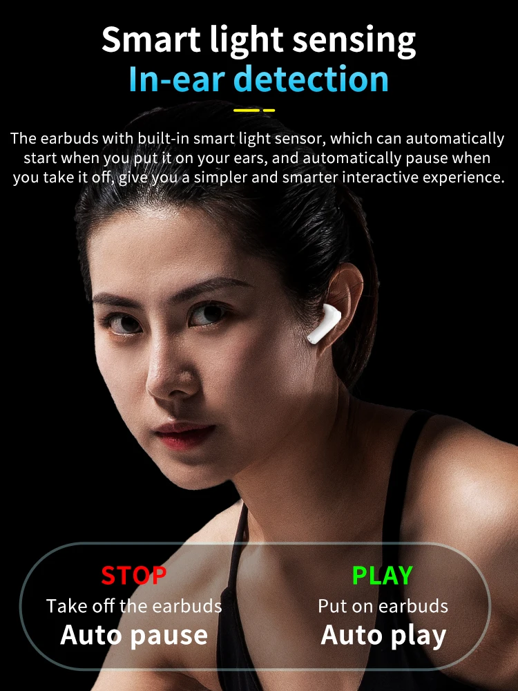 TWS Bluetooth 5.0 Earphones X50 Charging Box Wireless Headphone 9D Stereo Sports Waterproof Earbuds Headsets
TWS Bluetooth 5.0 Earphones X50 Charging Box Wireless Headphone 9D Stereo Sports Waterproof Earbuds Headsets