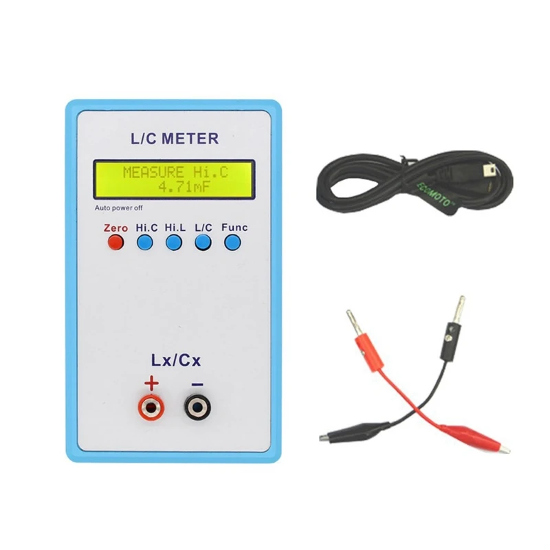LC-200A Handheld LCD Digital Display Capacitance Inductance Meter LC Meter
LC-200A Handheld LCD Digital Display Capacitance Inductance Meter LC Meter