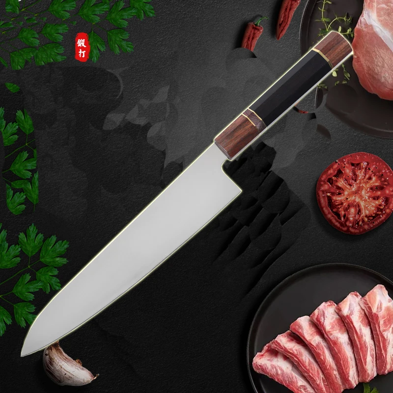 Damascus chef knife 8 inch Damascus Chef Knives 67 Layers Damascus Steel Kitchen Knives High carbon steel Japanese style knife 
Damascus chef knife 8 inch Damascus Chef Knives 67 Layers Damascus Steel Kitchen Knives High carbon steel Japanese style knife