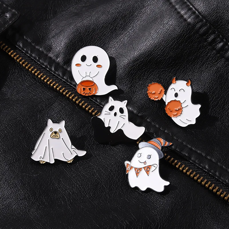 MIX DESIGNS Cute Naughty Dancing Ghost Series Enamel Label Pin Backpack Badges Clothes Brooches WHOLESALE
MIX DESIGNS Cute Naughty Dancing Ghost Series Enamel Label Pin Backpack Badges Clothes Brooches WHOLESALE