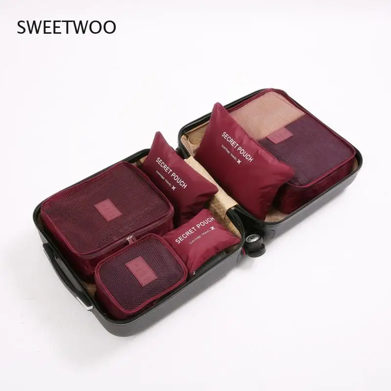 6Pcs/set Travel Organizer Storage Bags Suitcase Packing Set Storage Cases Portable Luggage Organizer Clothes Tidy Pouch 2021
6Pcs/set Travel Organizer Storage Bags Suitcase Packing Set Storage Cases Portable Luggage Organizer Clothes Tidy Pouch 2021