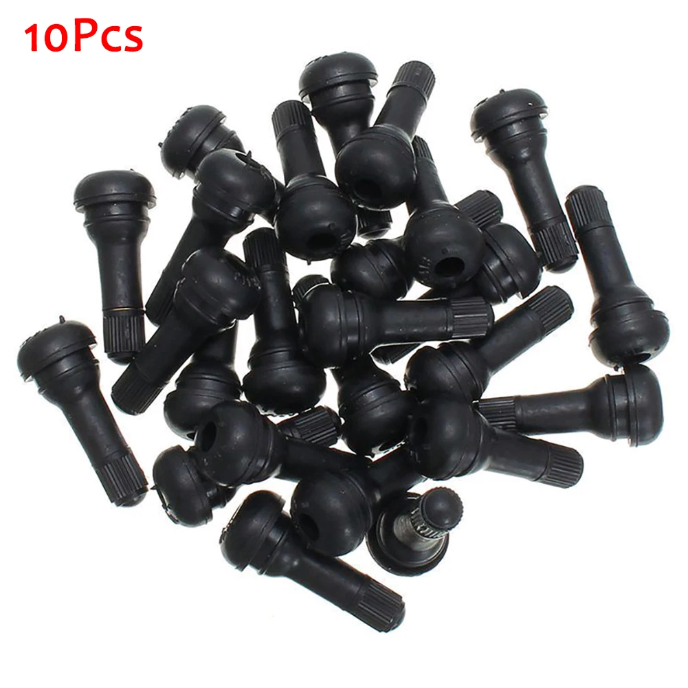 10Pcs Black Short Rubber Tubeless Black Snap-In Tyre Tire Valve Stems New Durable
10Pcs Black Short Rubber Tubeless Black Snap-In Tyre Tire Valve Stems New Durable