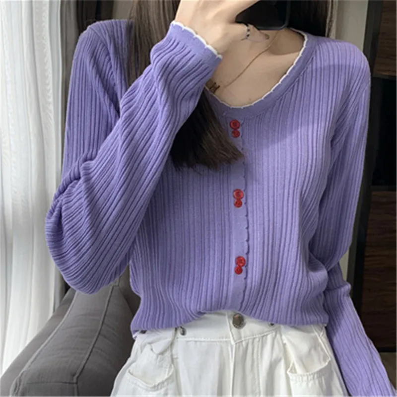 

Solid Black Mock Neck Ribbed Jumpers Cropped Striped Long Sleeve Sweater Pullover Blouse Knitted Y2k Tops Sueter Mujer Clothing