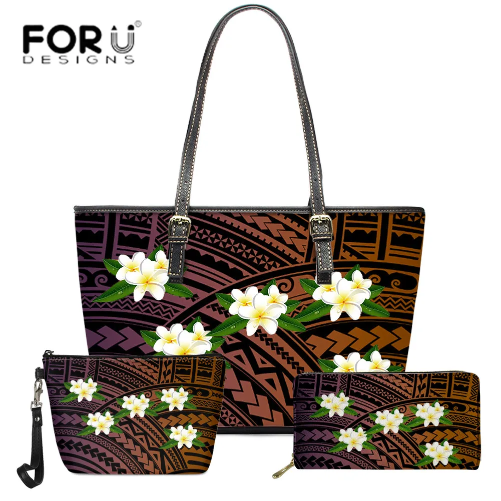 FORUDESIGNS Vintage Polynesian Ethnic Style PU Handbags Luxury Women Large Top-handle Bags 3pcs/set Shoulder Bag for Ladies Girl
FORUDESIGNS Vintage Polynesian Ethnic Style PU Handbags Luxury Women Large Top-handle Bags 3pcs/set Shoulder Bag for Ladies Girl