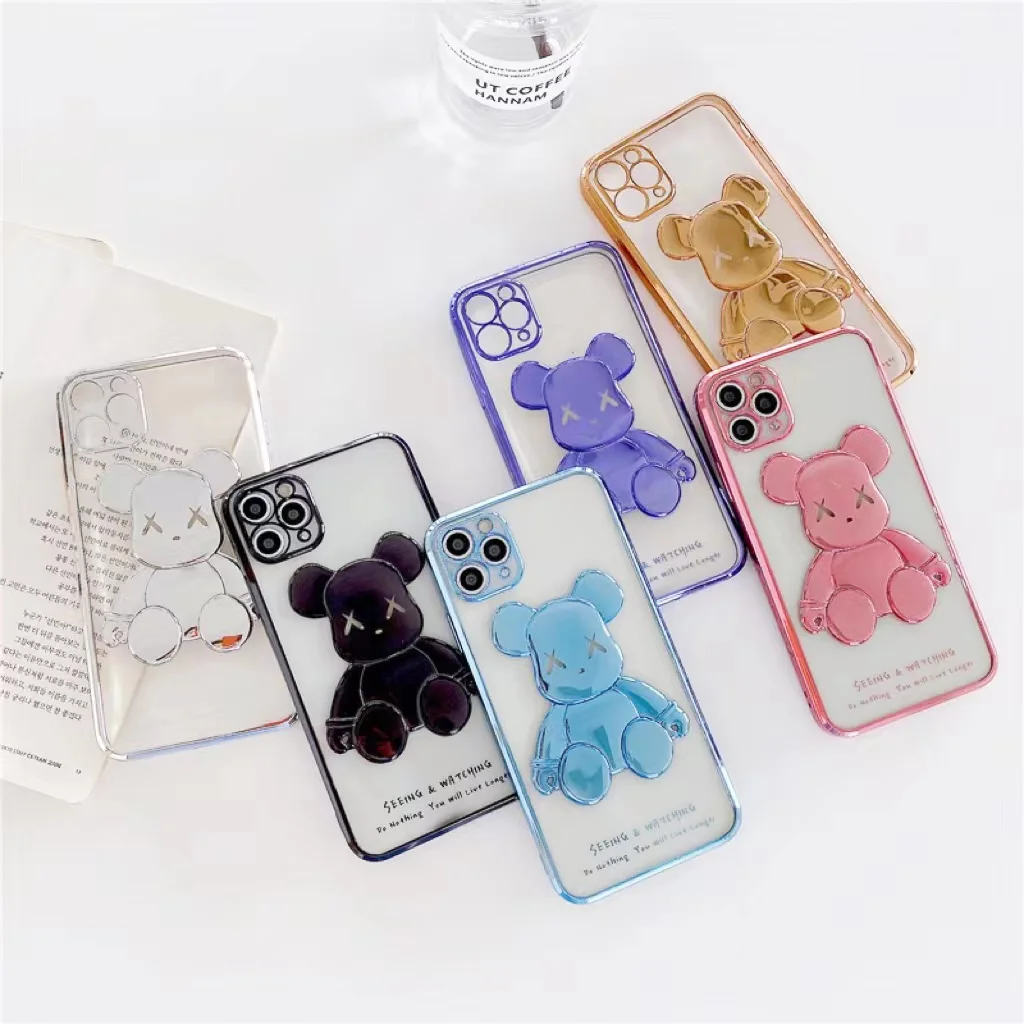 For iPhone 13 Pro Max 3D Cute Cartoon Bear Soft Silicone Phone Case For iPhone 12 11 Pro Max SE 2020 XR XS MAX 7 8 Plus Covers
For iPhone 13 Pro Max 3D Cute Cartoon Bear Soft Silicone Phone Case For iPhone 12 11 Pro Max SE 2020 XR XS MAX 7 8 Plus Covers