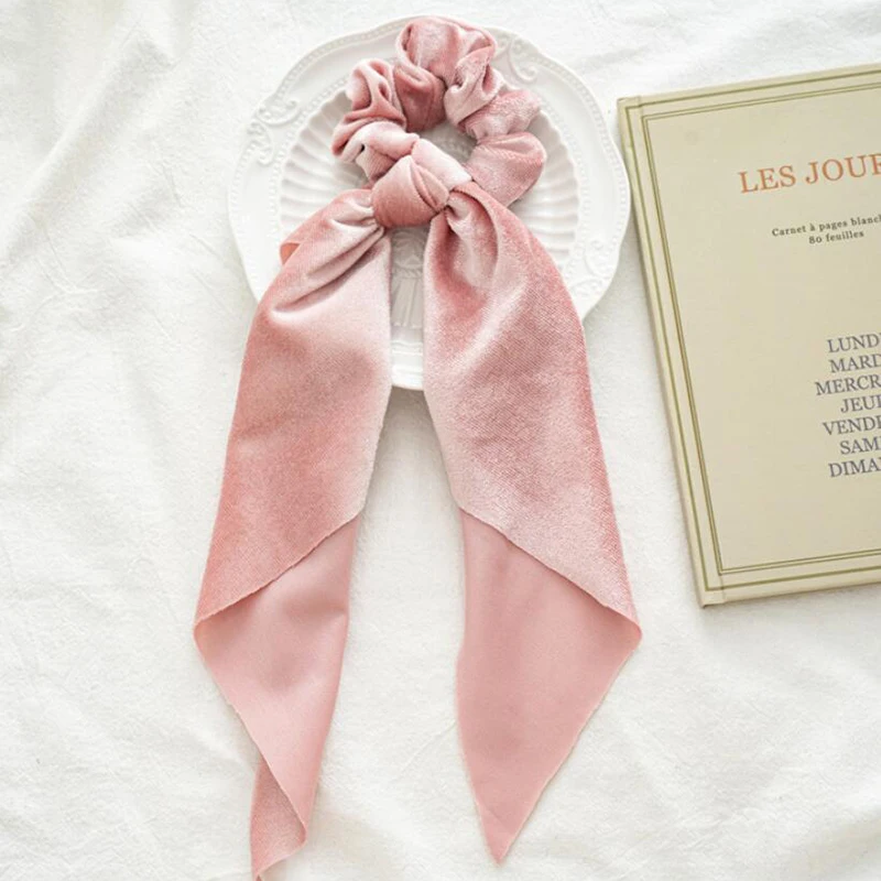 Vintage Women Satin Scrunchie DIY Bow Streamers Hair Scrunchies Ribbon Hair Ties Horsetail Ties Head Wrap Hair Accessories Hot
Vintage Women Satin Scrunchie DIY Bow Streamers Hair Scrunchies Ribbon Hair Ties Horsetail Ties Head Wrap Hair Accessories Hot