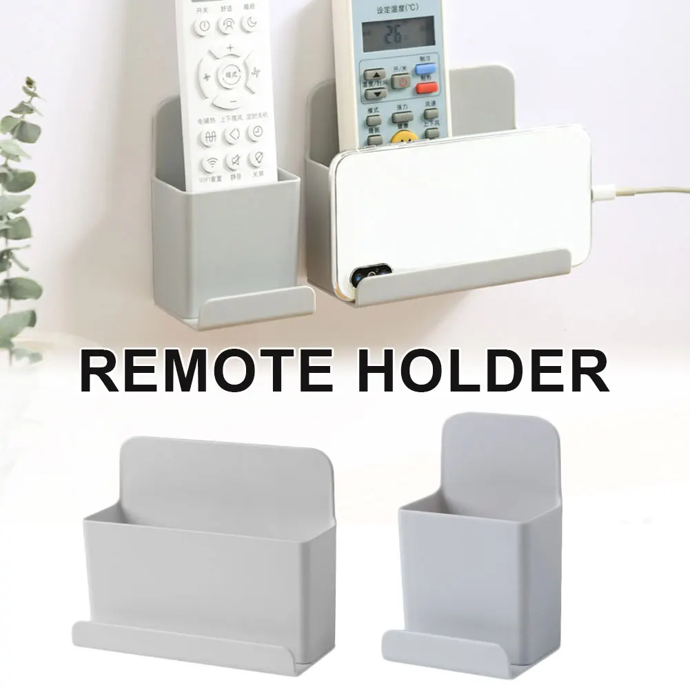 Adhesive Remote Control Holder Wall Mount Storage Box for Remote Control, Mobile Phone, Makeup Brushes
Adhesive Remote Control Holder Wall Mount Storage Box for Remote Control, Mobile Phone, Makeup Brushes