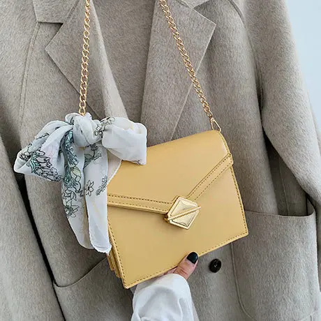 Female Scarves Bow Crossbody Bags For Women 2020 Quality PU Leather Luxury Handbags Designer Ladies Chain Shoulder Messenger Bag 
Female Scarves Bow Crossbody Bags For Women 2020 Quality PU Leather Luxury Handbags Designer Ladies Chain Shoulder Messenger Bag