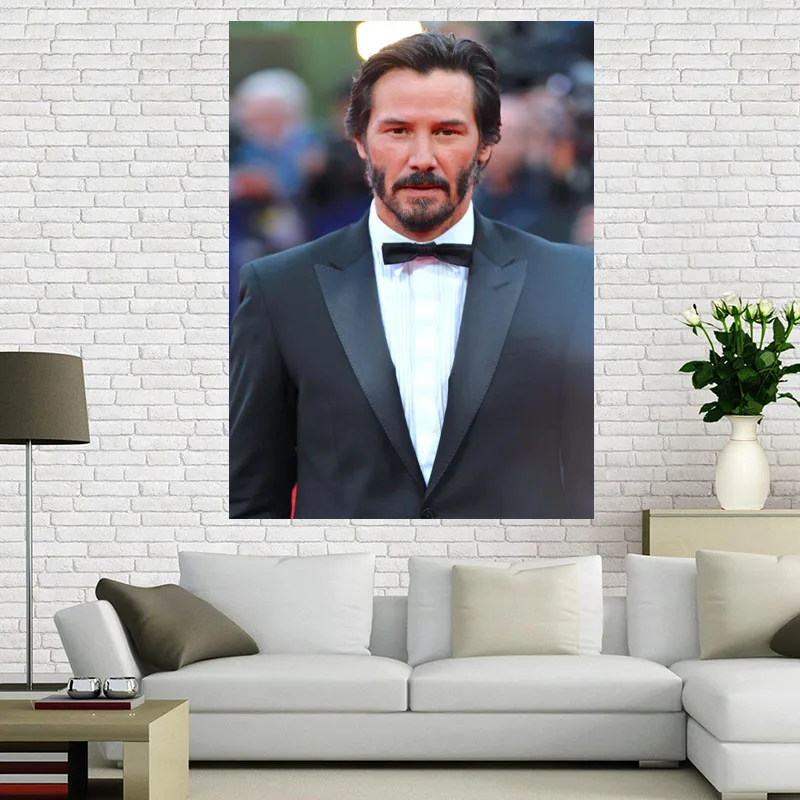 New Arrival Keanu Reeves Poster Canvas Fabric Home Decoration Bright Color Print Bedroom Wall Poster Modern Pop A12.2
New Arrival Keanu Reeves Poster Canvas Fabric Home Decoration Bright Color Print Bedroom Wall Poster Modern Pop A12.2