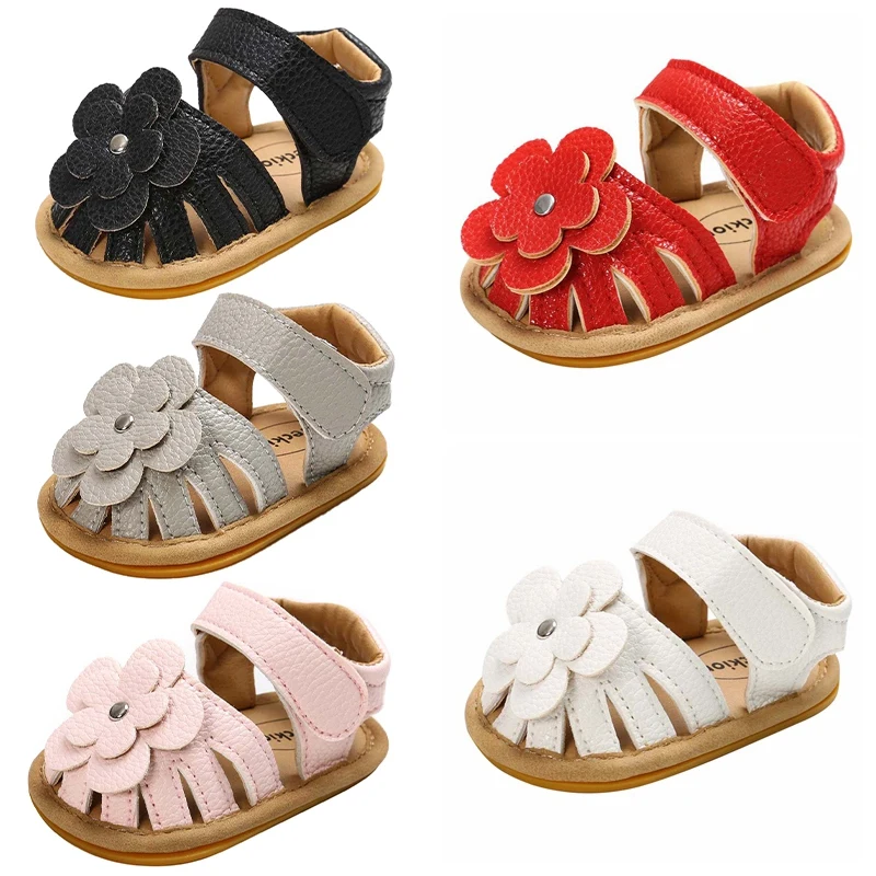 Infant Kid Baby Girls Leather Sandal soft Sole Non-slip Cute Flower Flat Shoes Summer newborn Baby Shoes First Walkers 0-24m
Infant Kid Baby Girls Leather Sandal soft Sole Non-slip Cute Flower Flat Shoes Summer newborn Baby Shoes First Walkers 0-24m