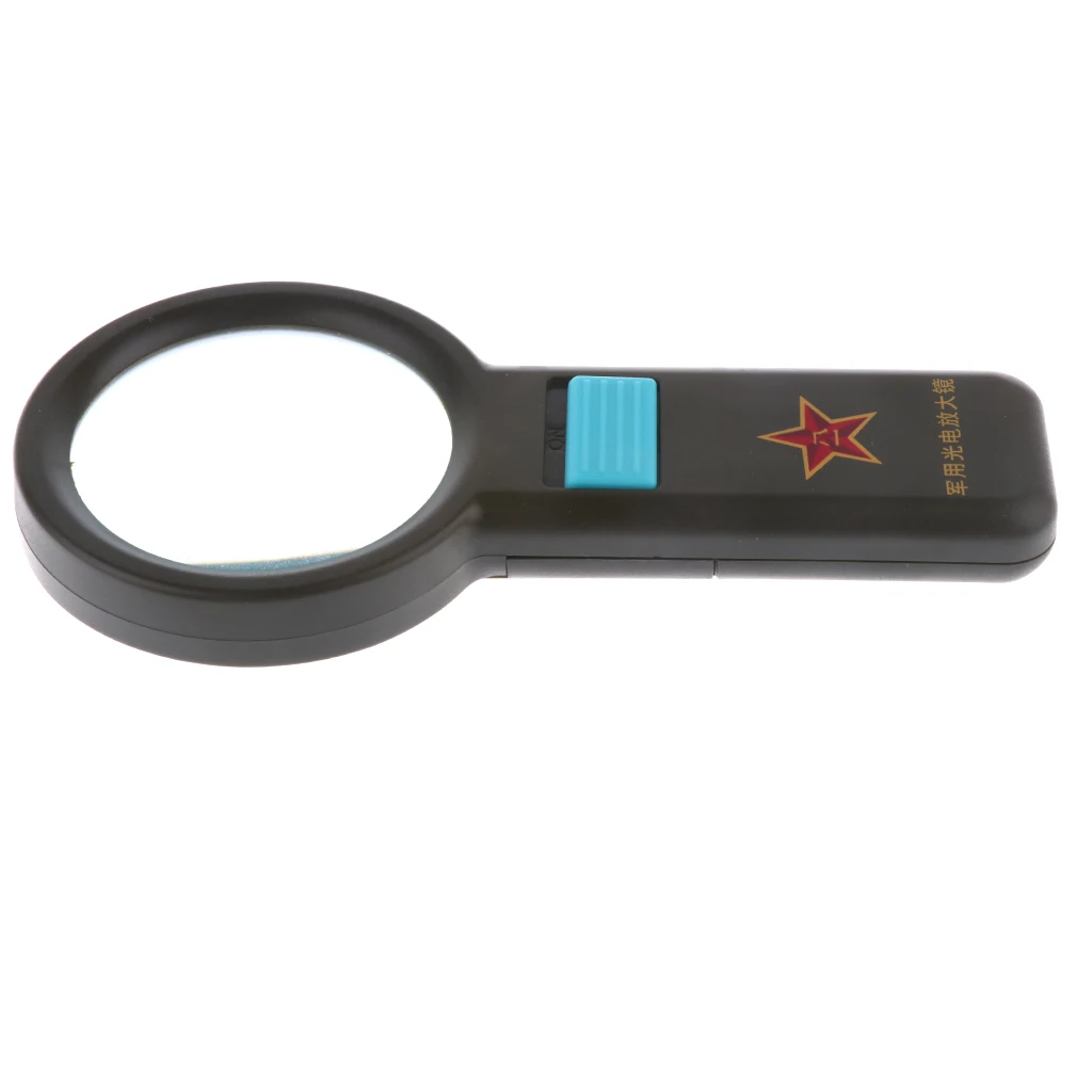 Magnifier 10 LED Lights Reading 5x Magnifier Loupe for Jeweler and Watchmaker Inspection
Magnifier 10 LED Lights Reading 5x Magnifier Loupe for Jeweler and Watchmaker Inspection
