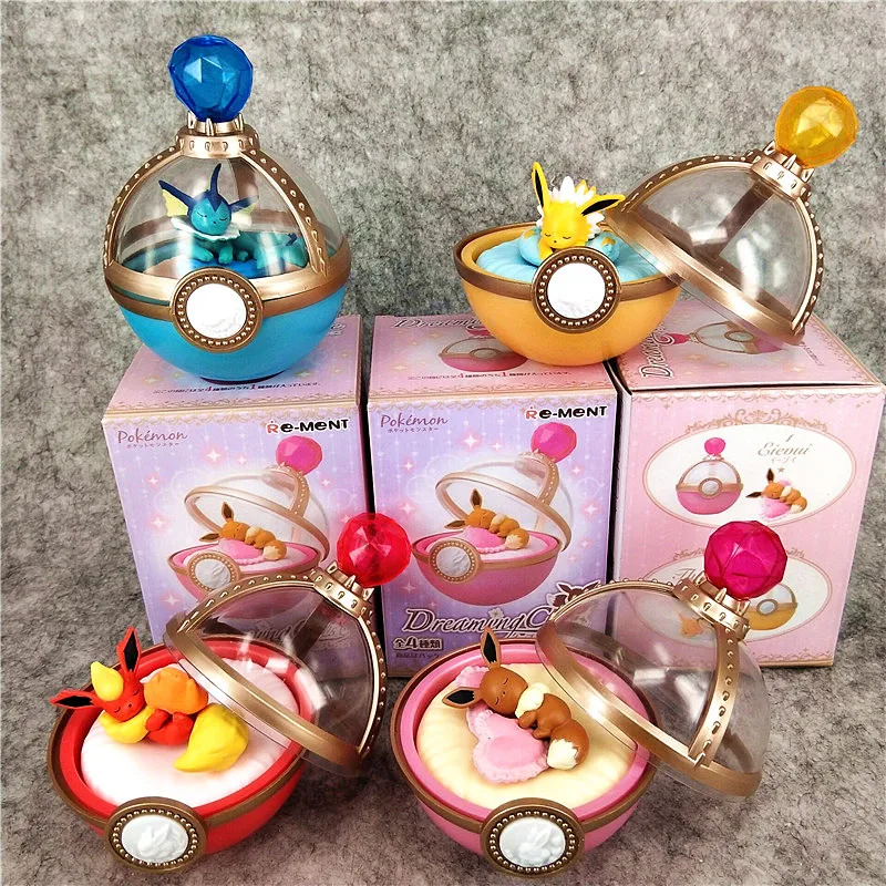 4 Styles Pokemon Eevee Vaporeon Flareon Family Super Cute Sleeping Pokemon Blind Box Toy Doll Decoration Gift for Little Girl
4 Styles Pokemon Eevee Vaporeon Flareon Family Super Cute Sleeping Pokemon Blind Box Toy Doll Decoration Gift for Little Girl