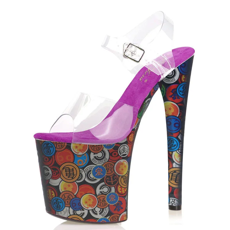 Mclubgirl сексуальные высокие босоножки для ночного клуба 20 см с открытым носком на платформе 
Mclubgirl сексуальные высокие босоножки для ночного клуба 20 см с открытым носком на платформе