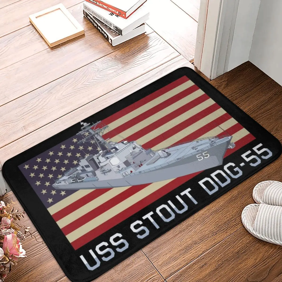 Bath Mat Uss Stout Ddg-55 Destroyer Ship Diagram Rug Carpet Doormat Non-slip Removal Entrance Living Room Home Bathroom Hallway
Bath Mat Uss Stout Ddg-55 Destroyer Ship Diagram Rug Carpet Doormat Non-slip Removal Entrance Living Room Home Bathroom Hallway