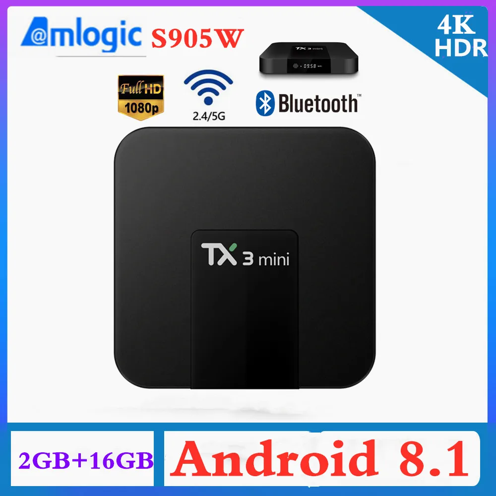 2020 Android 8.1Smart TV Box Android 8.1 2GB RAM 8GB 16GB ROM Amlogic S905W TVBOX 2.4G Wifi Media Player Youtube 4K Set Top Box
2020 Android 8.1Smart TV Box Android 8.1 2GB RAM 8GB 16GB ROM Amlogic S905W TVBOX 2.4G Wifi Media Player Youtube 4K Set Top Box