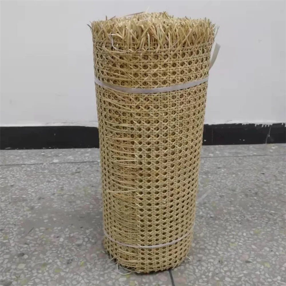 15 Meters 45CM Wide Natural Indonesian Real Rattan Cane Webbing Roll Sheet Square Grids Furniture Chair Table Material
15 Meters 45CM Wide Natural Indonesian Real Rattan Cane Webbing Roll Sheet Square Grids Furniture Chair Table Material